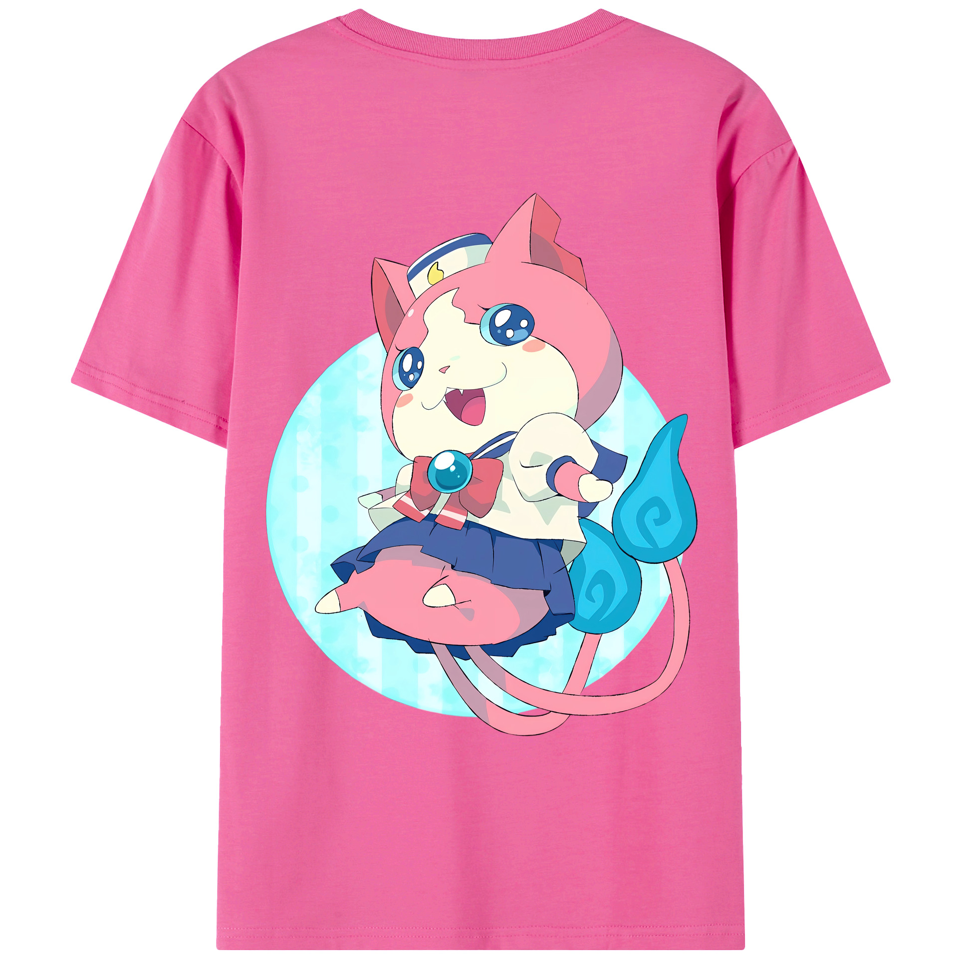 （画像用） 妖怪ウォッチ Yo-kai Watch レディース半袖Tシャツ(バックプリント)